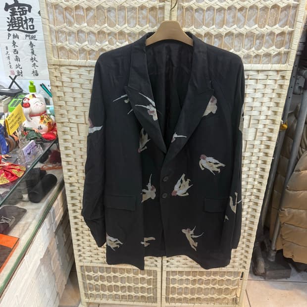 2/100-105/24ss 정품 요지야마모토 앤젤 브레스티드 자켓 팝니다