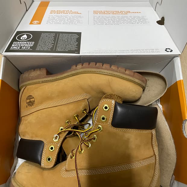 팀버랜드 6인치 워터프루프 부츠 265