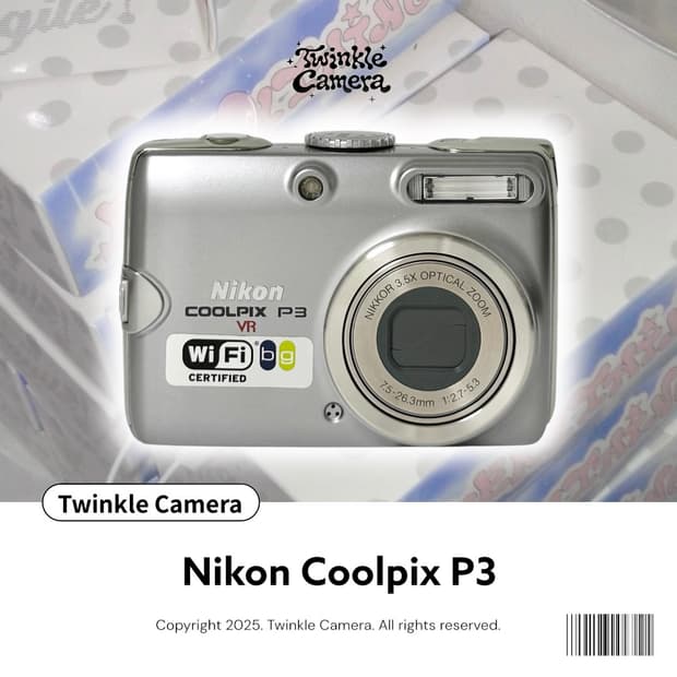 (희귀⚡️) Nikon 니콘 쿨픽스 P3 (p4)