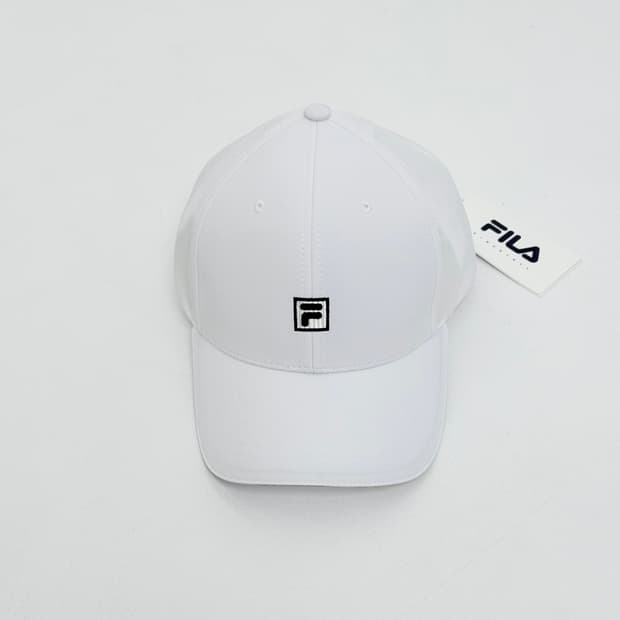 (새상품) 휠라 F박스 우븐 볼캡 남녀공용 테니스 모자