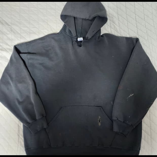 90s russell 후드티