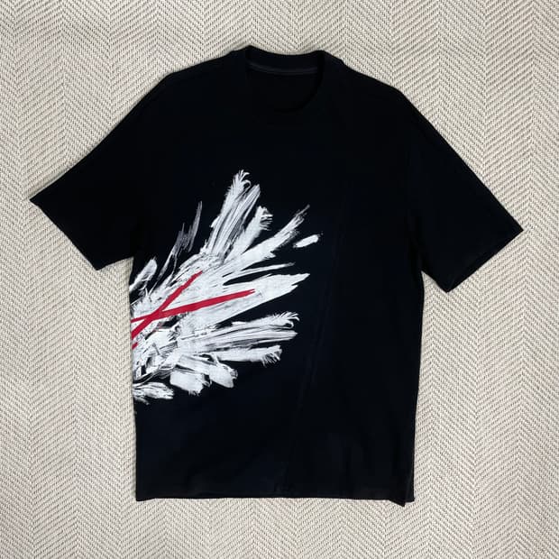 시스템옴므 프린팅 반팔티 95