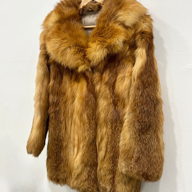 Fox fur jacket
