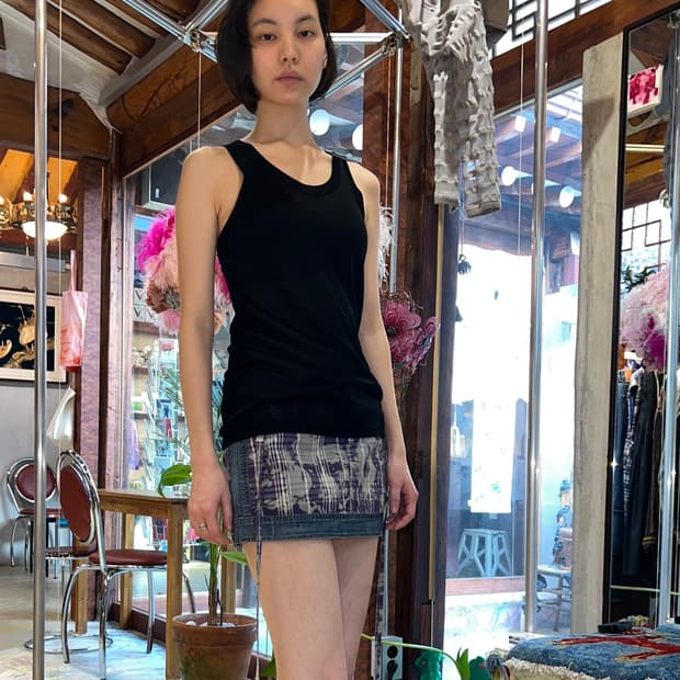 Studio Nicholson jersey sleeveless top