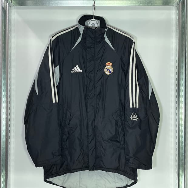아디다스 레알 마드리드 CF 벤치 재킷