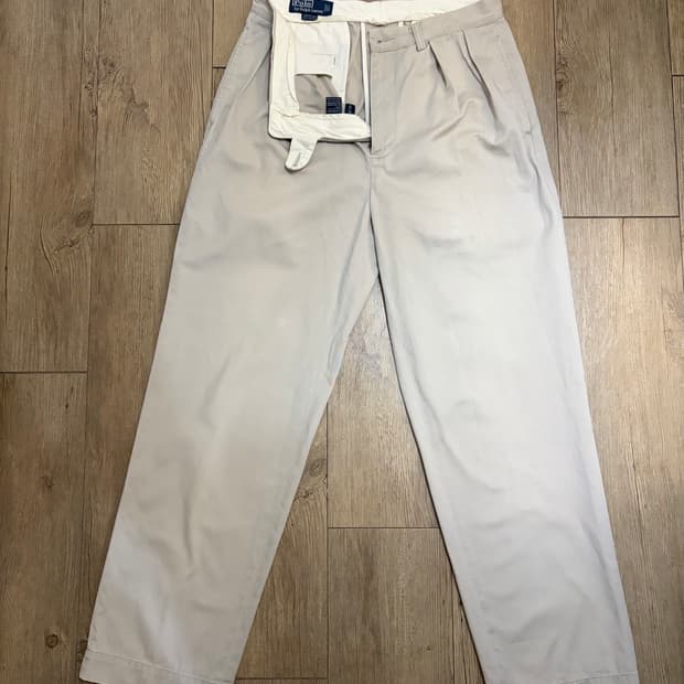 00s 폴로 랄프 로렌 앤드류 치노 팬츠 아이보리 31/30
