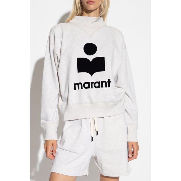 이자벨마랑 에뚜왈 23 모비 로고 맨투맨