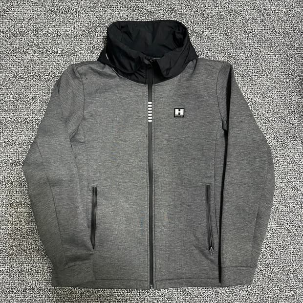 (95) HUMMER 후드 집업 그레이