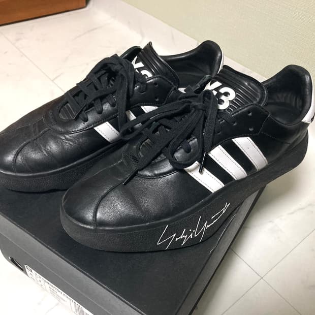 Y3 아디다스 탕구츠 풋볼 블랙 화이트 275-280