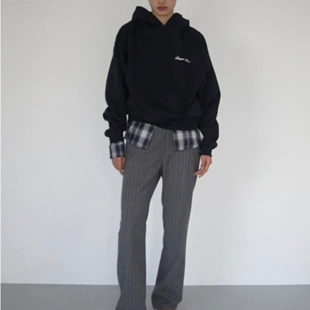 포니테일 90s 스트라이프 팬츠 xs