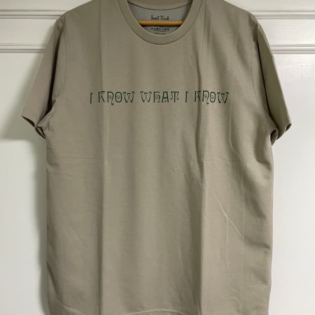 South2 West8 S/S Crew Neck Tee Beige M