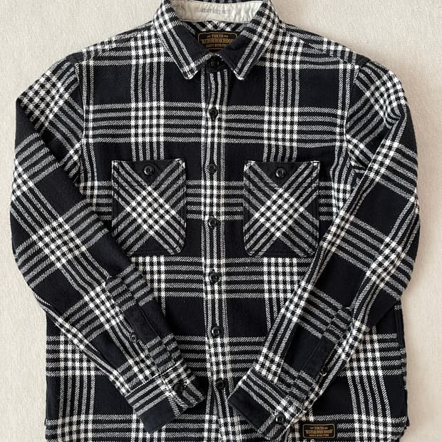 네이버후드 16fw 럼버 셔츠