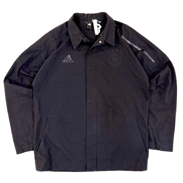 아디다스 독일 국대 바람막이 코치자켓 블랙
