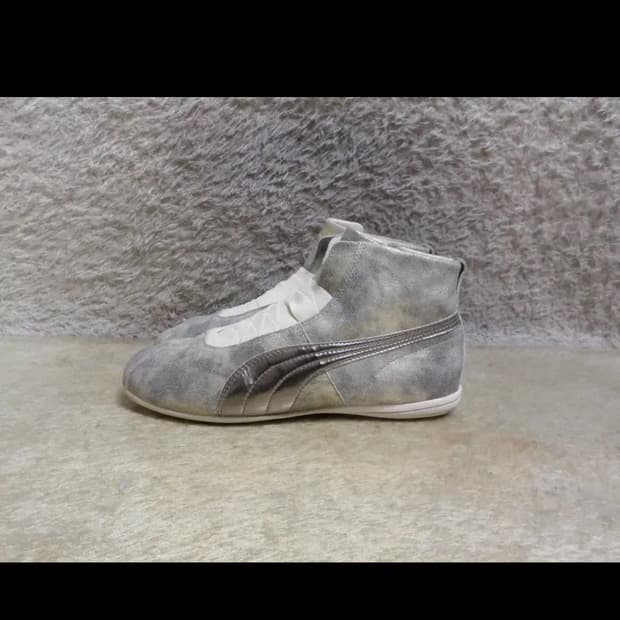 푸마 하이탑 펄 스니커즈 255