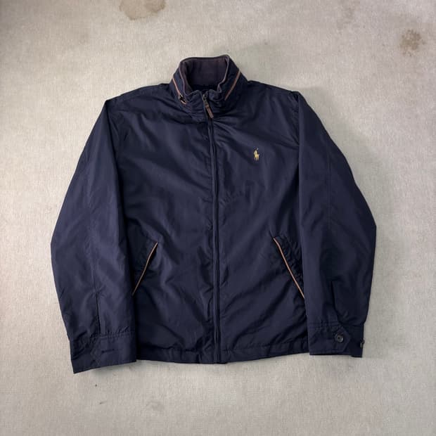 100 폴로 랄프로렌 나일론 폴리쉘 페리 자켓