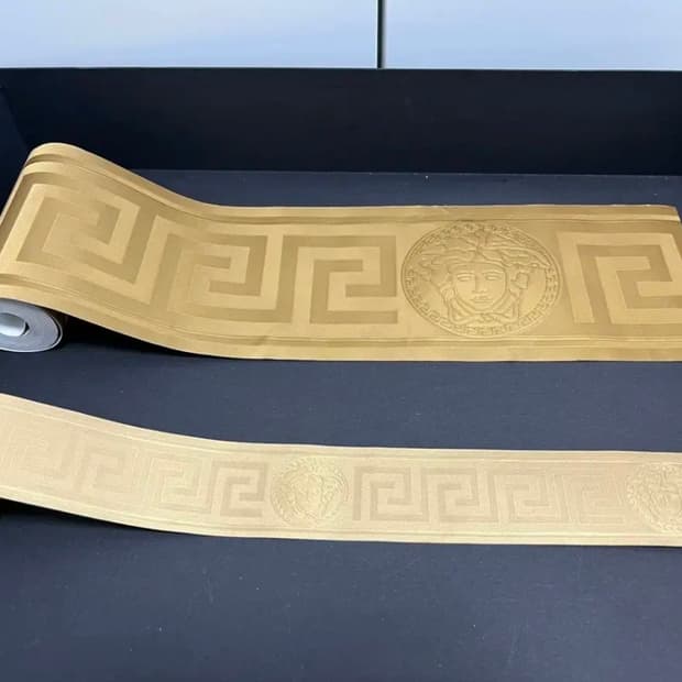 베르사체 베르도 띠 벽지 일괄