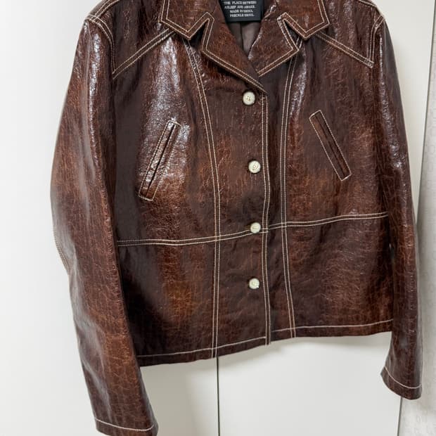 프레클 레더 자켓