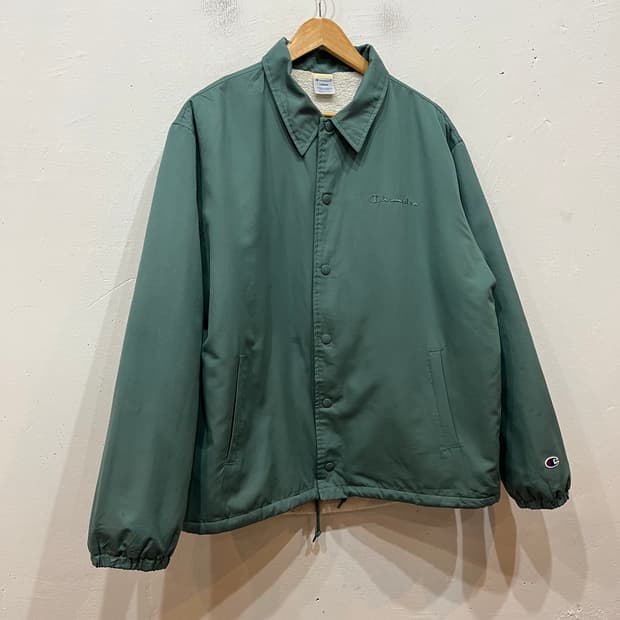 챔피온 재팬 이너플리스 양털 코치자켓 L