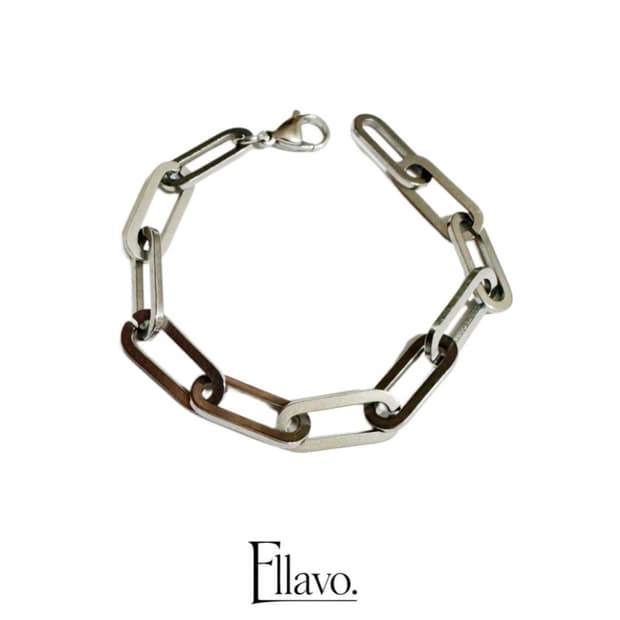 Ellavo square Chain Bracelet  