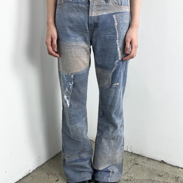 Just Cavalli Boots Cut Denim Pants