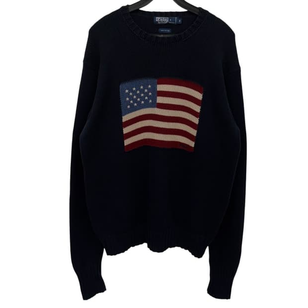 폴로랄프로렌 성조기 니트