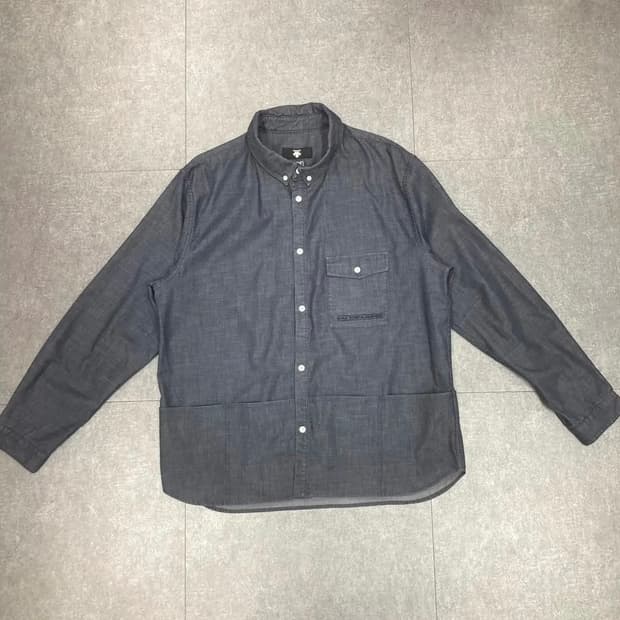 (105)데상트 데님 워크셔츠