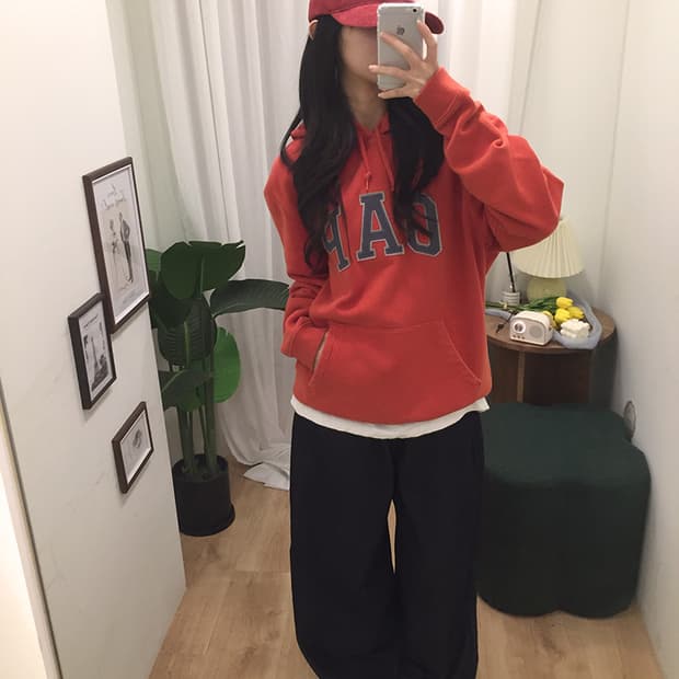 여성 GAP 오버핏 후드티 100~105