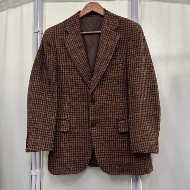 버버리 해리스트위드 울 블레이저 