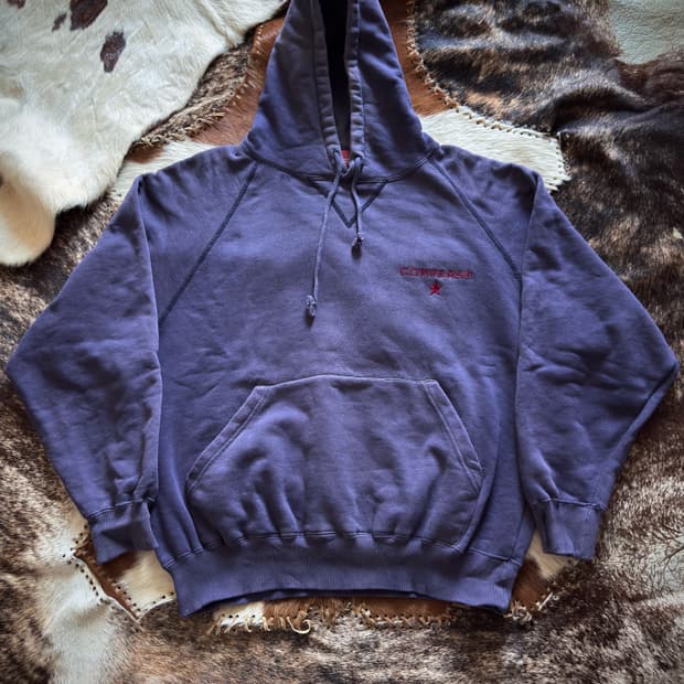 90s Converse All star Sunfaded Hoodie