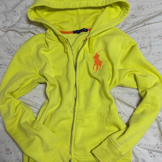 폴로 빅포니 후드집업