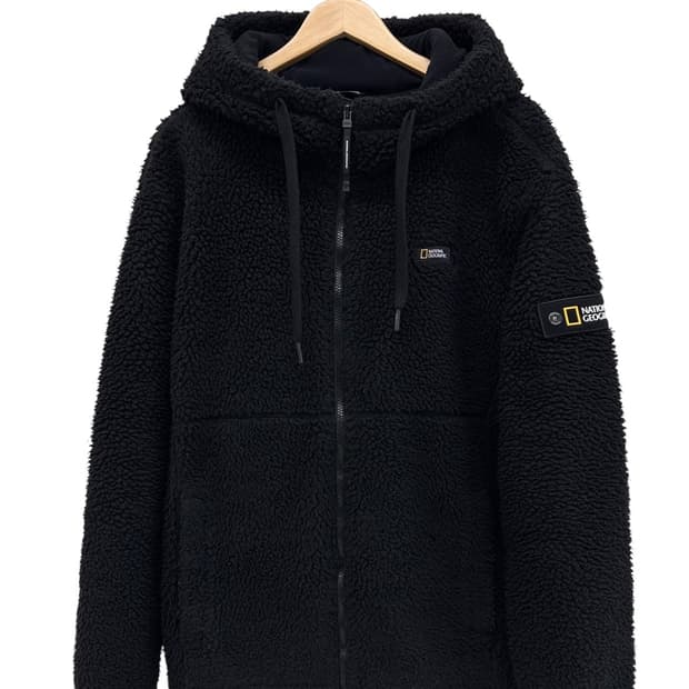 내셔널지오그래픽 플리스 블랙 (XXL)