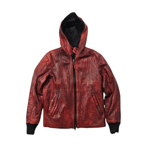 GARRETT 후디 양가죽 자켓 L