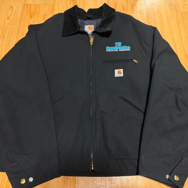 [새제품] XL 칼하트 디트로이트 자켓 J001 블랙 BLK 엑스라지