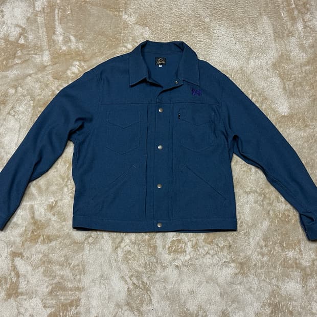 니들스 페니 진 자켓 m