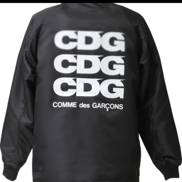 꼼데가르송 cdg 보아털 코치자켓 m