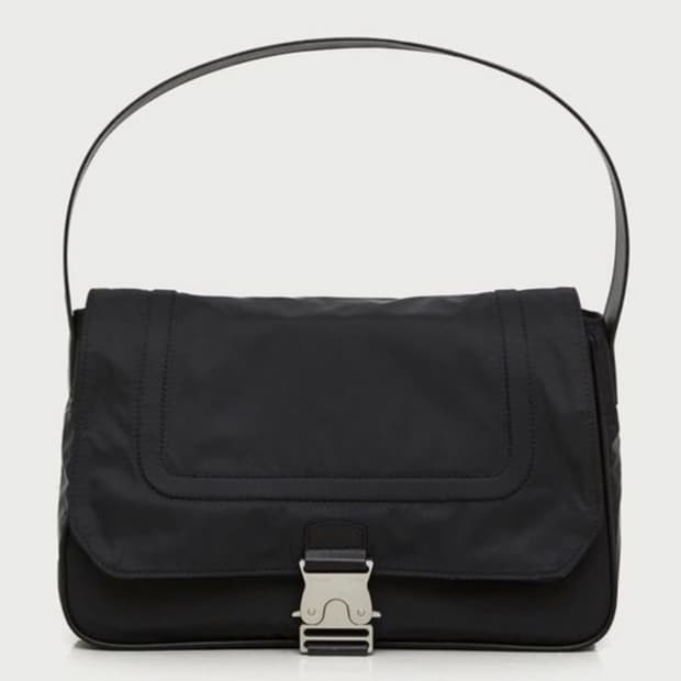 마뗑킴 버클백 숄더백 블랙