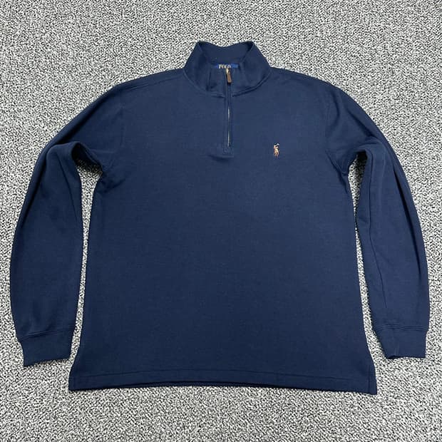 폴로 최신형 반집업 니트 긴팔