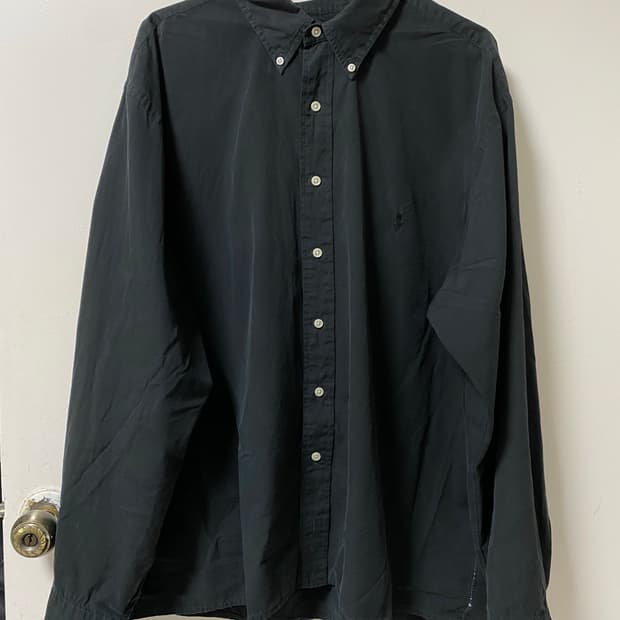 빈티지 90s 폴로 랄프로렌 포플린 빅 셔츠