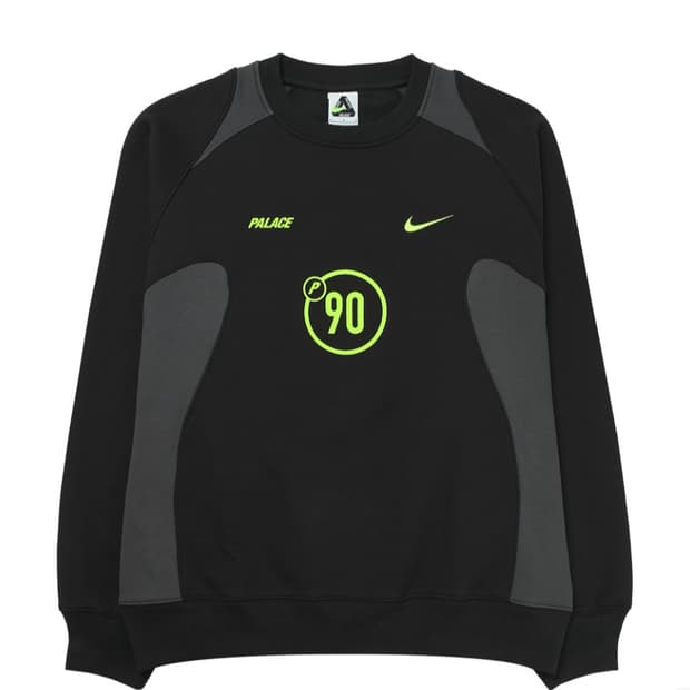 팔라스 x 나이키 토탈 P90 크루 블랙 - 맨투맨