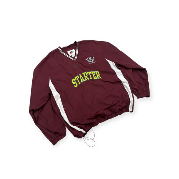 나이키 스타터 웜업 버건디