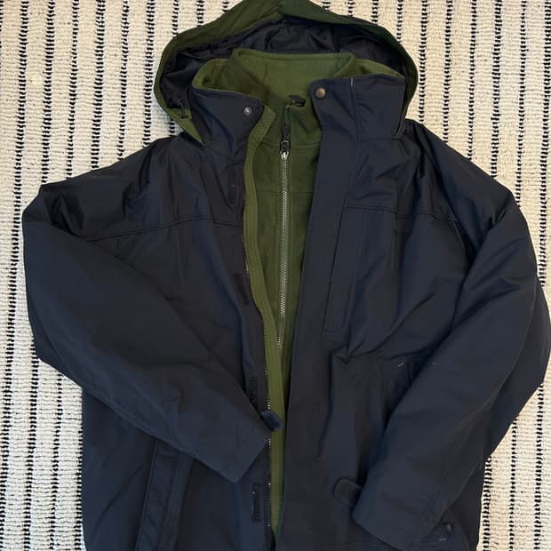 엘엘빈(LL Bean) 바람막이+후리스 세트