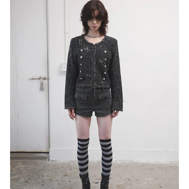 데어드 코듀로이 숏팬츠 S