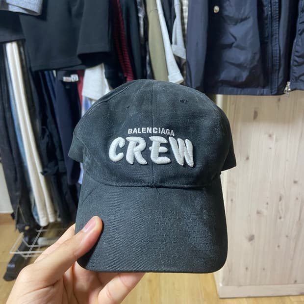 발렌시아가 crew모자
