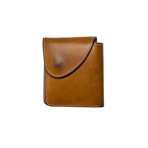 leather fold wallet