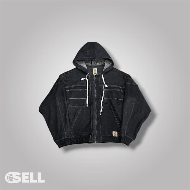 칼하트 후드 데님자켓