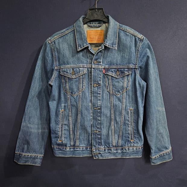 리바이스 블루 남성 95 데님자켓 