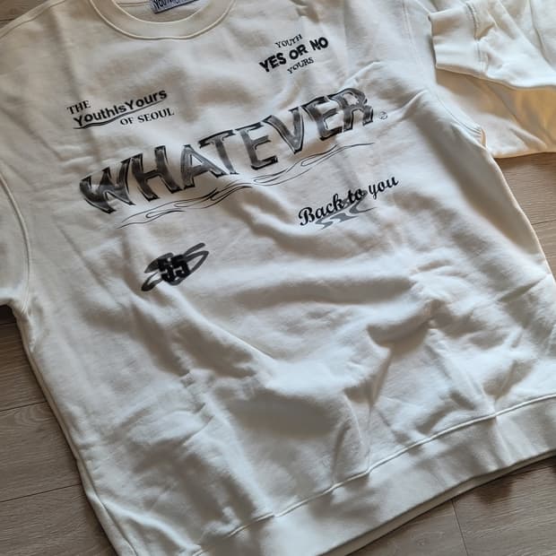 유스이즈유어스 맨투맨