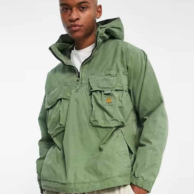 칼하트 범 하프집업 아노락 xl (국내110)새제품