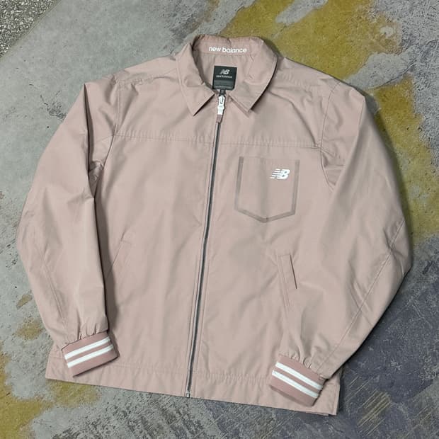 뉴발란스 우븐 인디핑크 자켓 XL