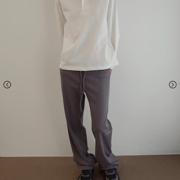 Jichoi straight pants (slate grey)